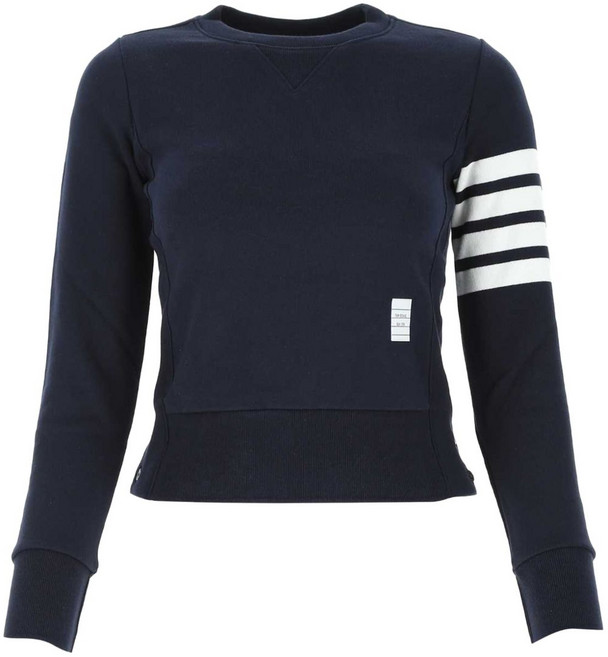 톰 브라운 스트라이프 디테일 탑