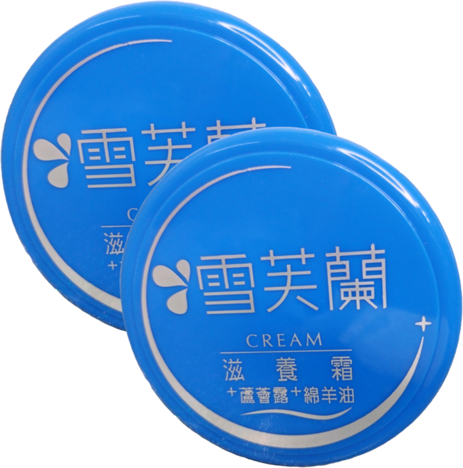 雪芙蘭 滋養霜 含蘆薈露+綿羊油, 120g, 2罐