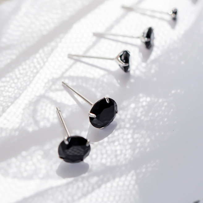 귀걸이 큐빅 실버 925 베이직 세트 은귀걸이