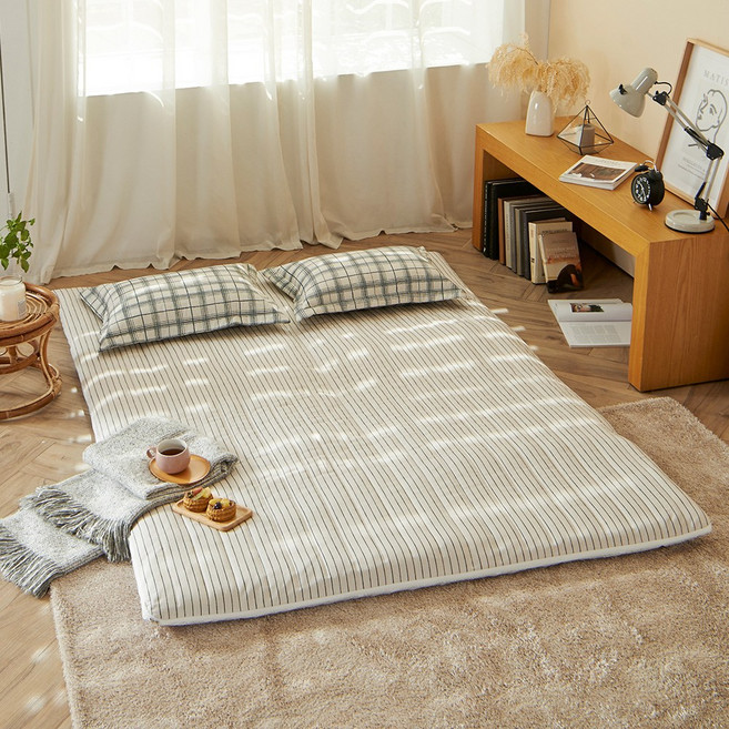 라인메리다 세미 마이크로화이버 온수매트커버 / S Q 사이즈, 아이보리