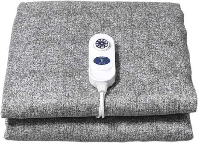 [국내생산] 한솔의료기 전자파없는 카본 탄소매트 싱글 더블 전기장판 1인용 2인용 전기매트 전기요, 더블(135 x 180 cm), 그레이