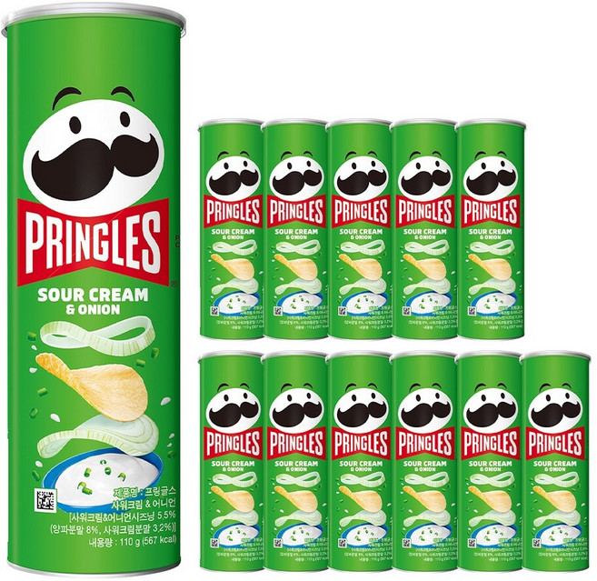 프링글스 양파맛 110g x 12개