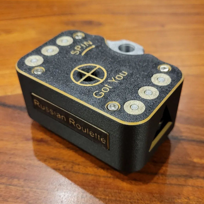 러시안룰렛 스핀 벌칙게임 파티 술자리 복불복 장난감, 1개