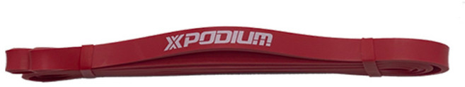 엑스포디움 풀업밴드 턱걸이 홈짐 포디움 밴드 중량 철봉 튜빙 5종세트, 레드, 1개