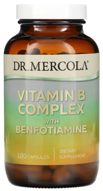 닥터 멀코라 비타민 B 복합체 벤포티아민 함유 캡슐 180정, 1개 - 쿠팡