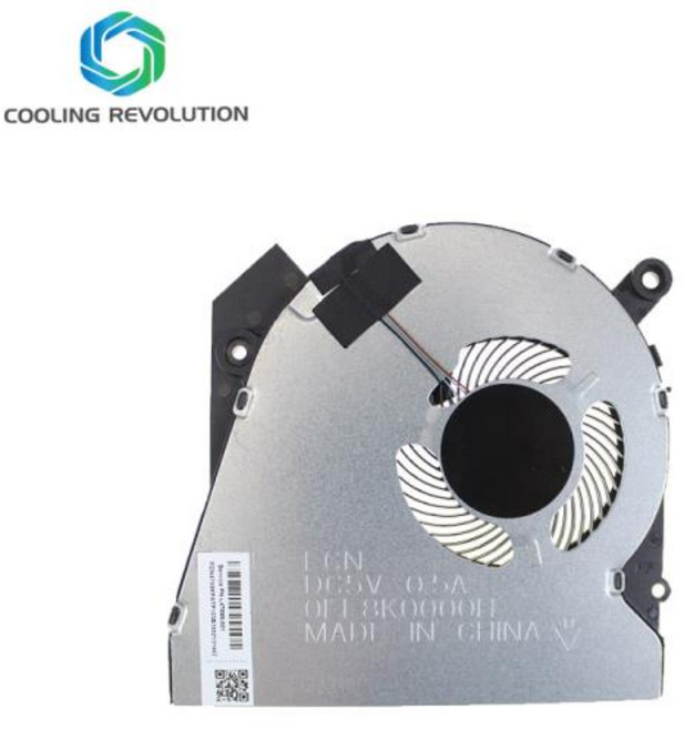 노트북 CPU 냉각 팬 HP 호환 ProBook 450 G6 HSN-Q16C ZHAN PRO 15 9560NGW L47695-001 0FL8K000H DC5V 0.5, 1개