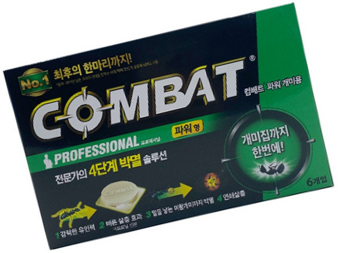 FW 개미 약 부착식 매트 살충제 붙이는 퇴치 6개입