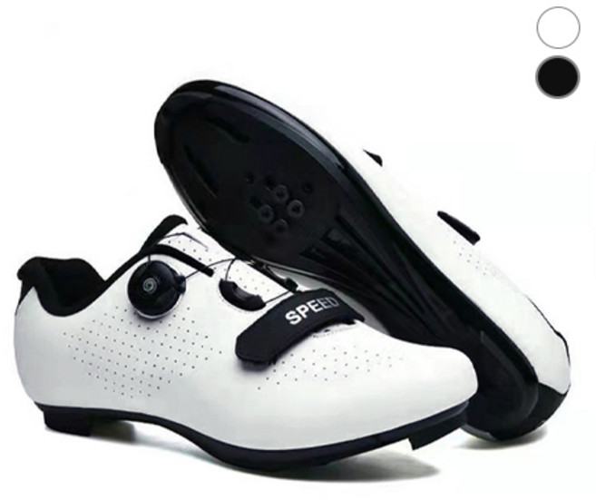 서브22 자전거 초경량 로드 클릿슈즈 사이클 신발, 285, 화이트
