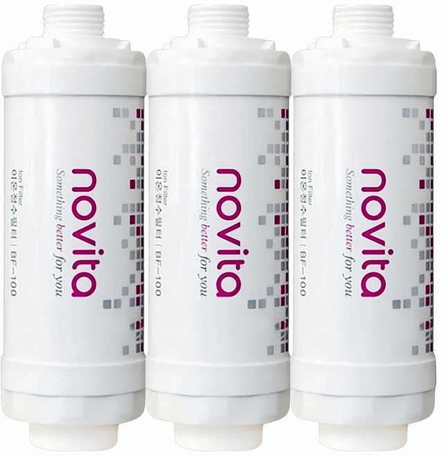 [리셀] 노비타 BF-100 이온정수 비데필터 정품, 3개