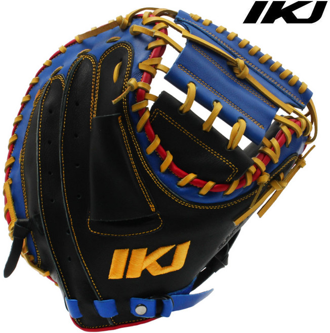 인코자바 포수미트 게임레디 블랙블루 GR FM-ST M(BK/RB)SS, 우투(왼손 착용), 1개, 우투(오른손잡이/왼손착용)