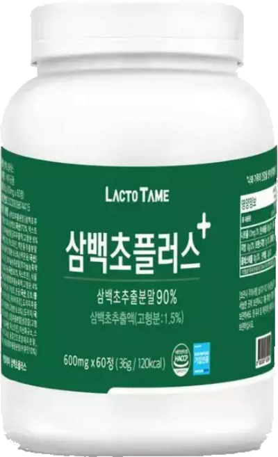 삼백초추출물 LHF618 효능 삼백초환 알약 약국 효과 60정, 1개