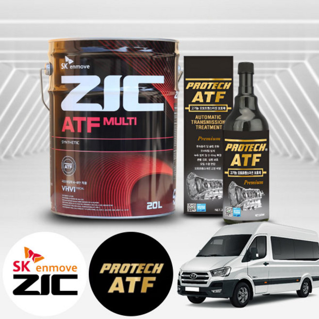 쏠라티 디젤 지크 ATF 멀티 미션오일 20L+프로텍 미션보호제
