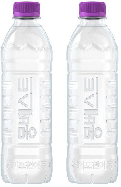 몽베스트 위드어스 무라벨 생수, 500ml, 20개