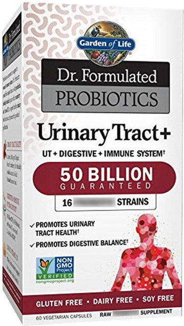 가든오브라이프 닥터 포뮬레이티드 프로바이오틱 유산균 요로계+ 베지테리안 캡슐, 60개입, 1개, 60정