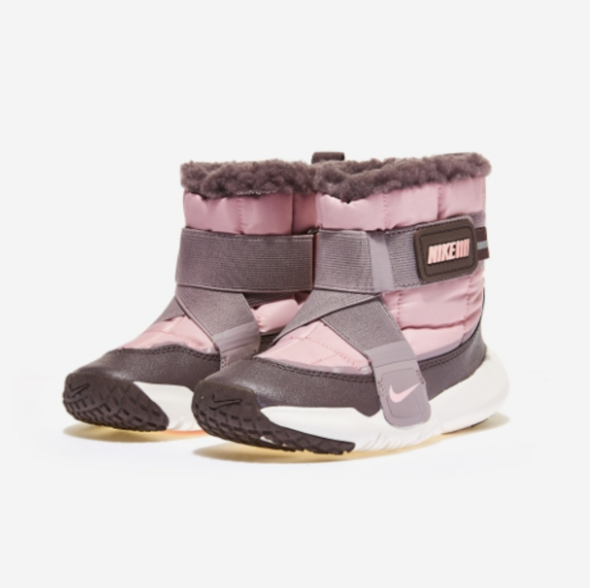 나이키 키즈 핑크포그 방한 부츠 - 따뜻한 눈길 아웃솔
