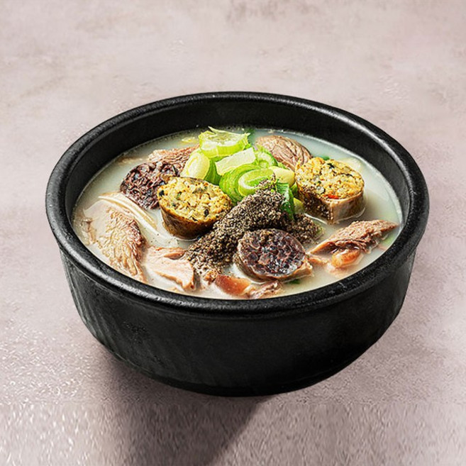 강창구찹쌀진순대 진한 순대국 500g 6팩, 6개