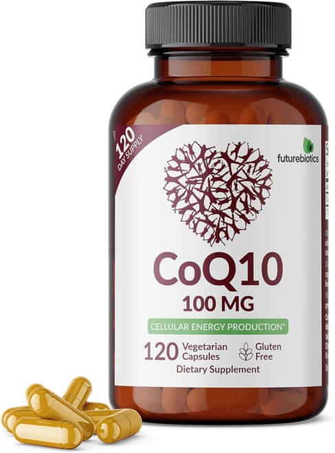 코큐텐 CoQ10 바이오틱스 코엔자임 100MG 고함량 고용량 120캡슐 4개월 해외직구 Futurebiotics, 120정, 1개 - 쿠팡