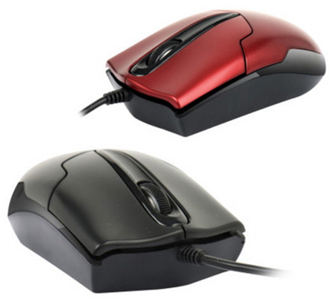 마우스 LG전자 (M-1100) 유선 USB마우스 / 레드 / 유선 마우스, 단일 모델명/품번