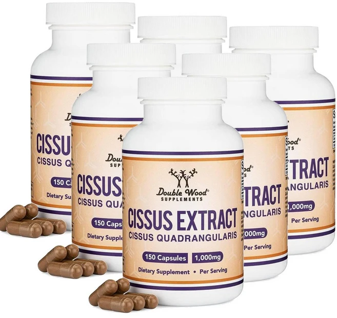 더블우드 시서스 추출물 1000mg 캡슐 Double Wood Cissus Extract, 150정, 6개 - 쿠팡