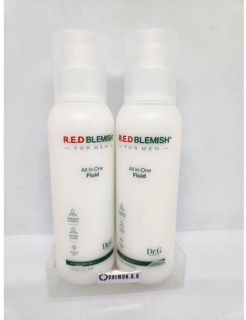 레드 블레미쉬 포 맨 올인원 플루이드 150mL 1+1 총2개 k뷰티 스킨케어, 999