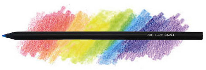 카멜 CAMEL 무지개색연필 7색 BW-7 레인보우 색연필 1자루