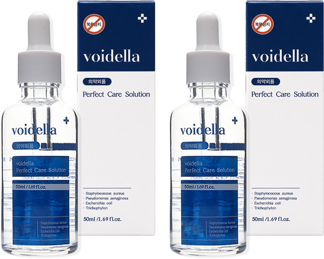 의약외품 보이델라 퍼펙트 케어 솔루션 피부 곰팡이균 살균, 50ml, 2개, 1개입