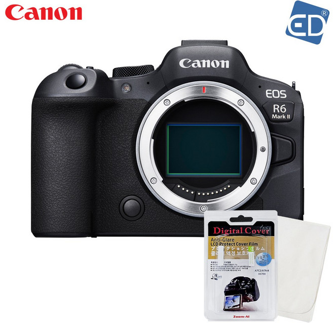 [캐논 정품] EOS R6 Mark II 바디 /액정필름+포켓융 증정 /ED
