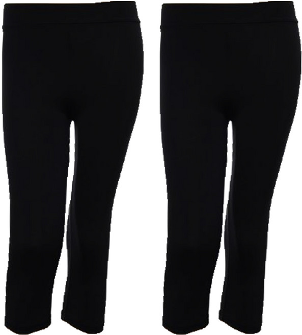 1+1 융 기모 안감 일반 기모보다 2-3배 따뜻한 7부 속바지