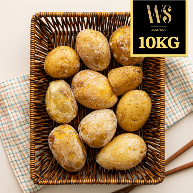 냉동 알감자 유피 10kg [ 베트남산 껍질감자 업소용 대용량 야채 채소 ], 10개, 1kg