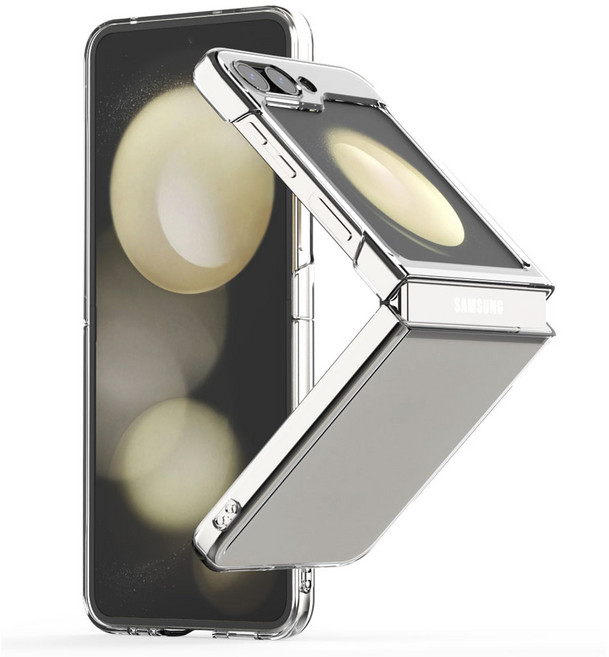 아이수트 갤럭시 Z플립 슬림 디펜더 투명 하드 케이스