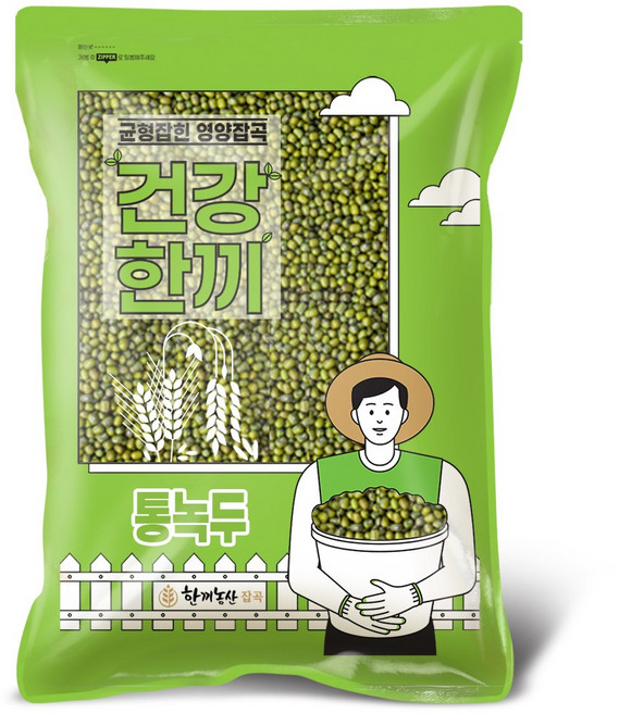 한끼농산 수입 통녹두, 1개, 5kg
