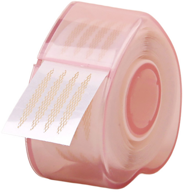 아이엘 레이스 쌍꺼풀 테이프 (리필) 메쉬 그물 투명 티안나는 쌍테, 1개, 슬림형