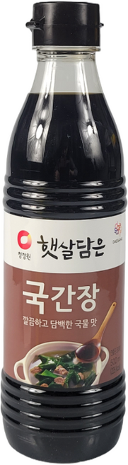 청정원 햇살담은 국간장, 24개, 500ml