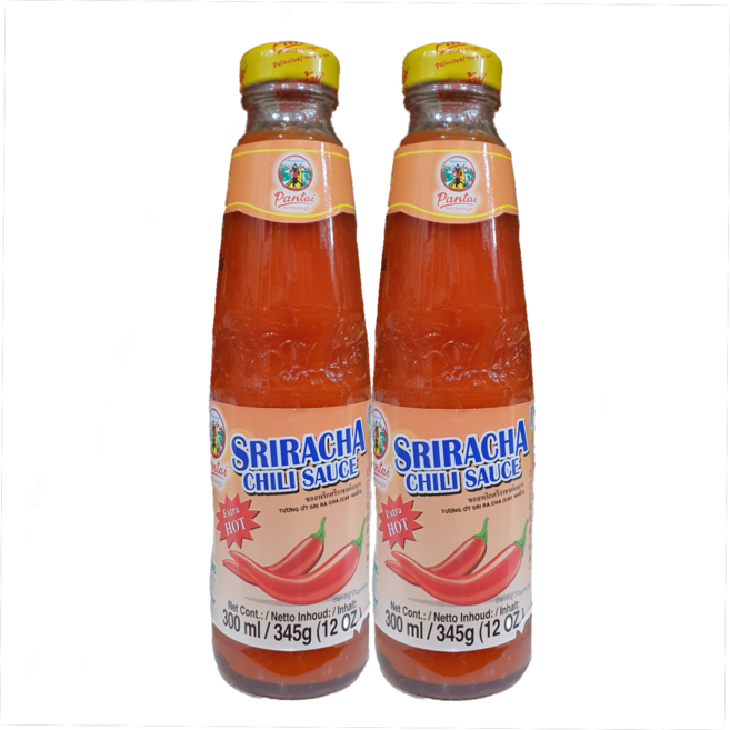 태국 스리라차 칠리 소스 (Extra HOT) Sriracha chili sauce 300ml 핫소스 worldfood, 2개