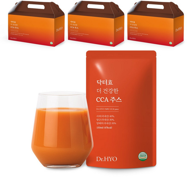 닥터효 건강한 CCA주스, 60개, 150ml