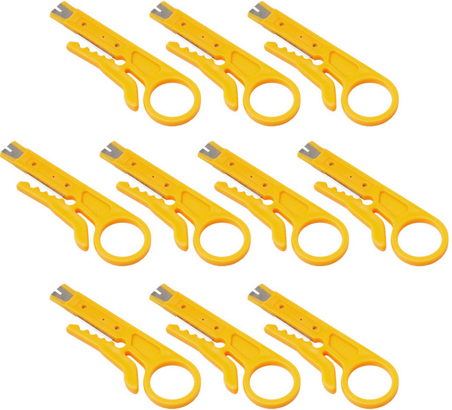 DUNIDEN UTP 랜선 탈피기 스트리퍼 개 LANCUTTER, 10개, LANCUTTER10