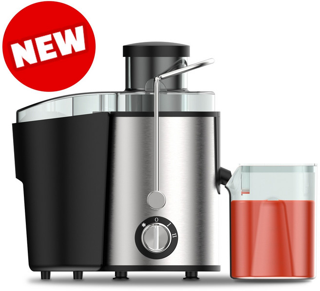 [캬오유] 가정용 대용량 500ML 전동 착즙기 쥬서기 원액기 압착기 생과일 야채 녹즙기 2단 조절 220V, cou-500, 블랙