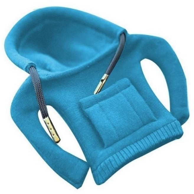 자동차 기어봉 커버 후드 티 실내 튜닝 악세사리 꾸미기 포인트 보호 추천, 신형_블루, 1개