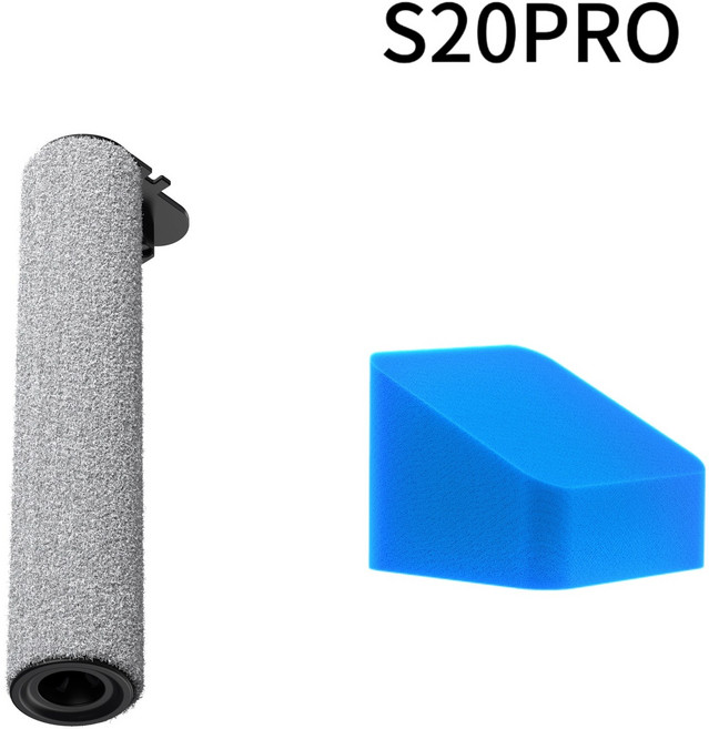 JONR 무선 진공 물걸레청소기 S20PRO 브러시+필터 구성품 세트, 1개