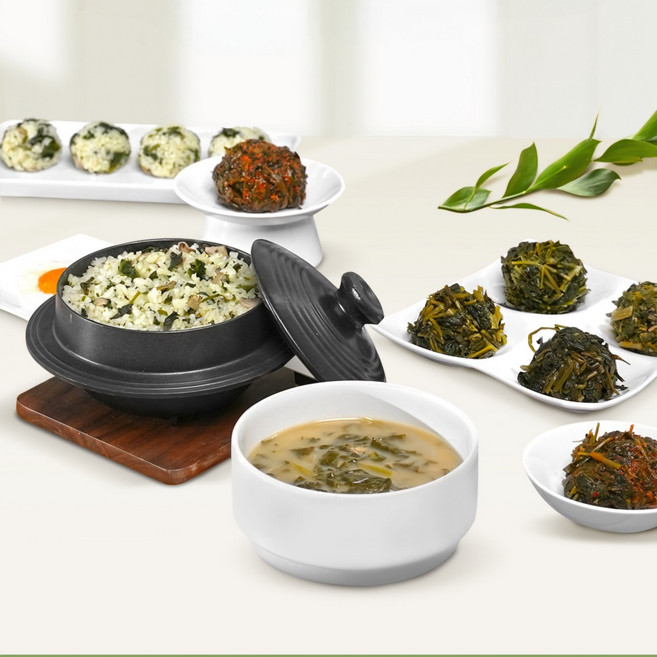 간편식 건강밥상 나물반찬 나물비빔밥 건나물, 유채나물, 10개, 80g