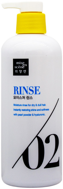 미장센 헤어테라피 모이스처 린스 750ml, 1개