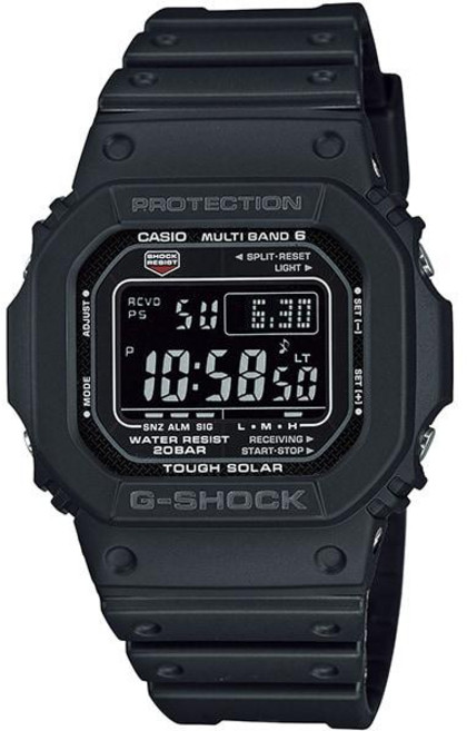 CASIO G-SHOCK 카시오 지샥 GW-M5610U-1BJF [G-SHOCK 20기압방수 솔라 전파 GW-M5610 시리즈]