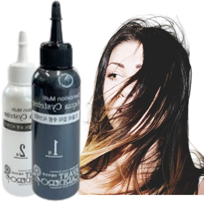 앞머리모류교정펌 셀프 잔머리펌 모류교정 산성펌제, 1개