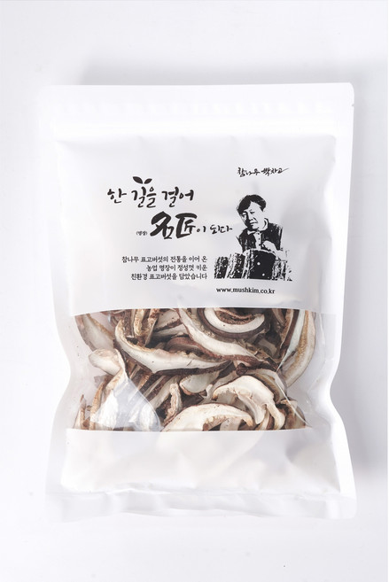 경성표고버섯 유기농 슬라이스 건표고버섯 100g, 1개