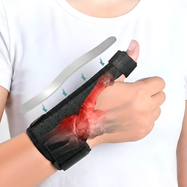 노브픽즈 고강도 서포트 엄지손가락 보호대 왼손 오른손 겸용, 1개