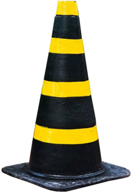 라바콘 고무콘 소형 대형 재생고무, 검정, 1개