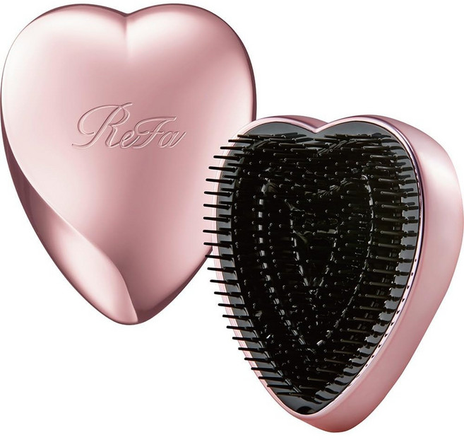 MTG ReFa HEART BRUSH 리파 하트 브러쉬, 로즈골드, 1개
