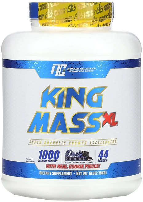 Ronnie Coleman 서명 시리즈 King Mass XL 다크 초콜릿 (6lb), Ronnie Coleman 서명 시리즈 King Mas, 1개 - 쿠팡