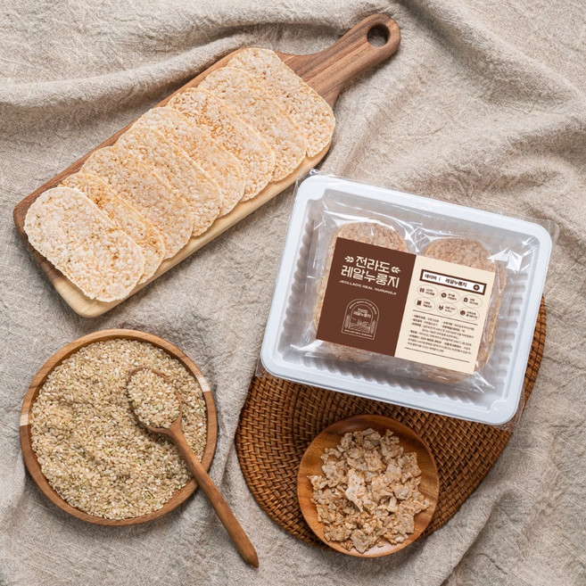 국산100% 귀리누룽지 어르신 건강 간식 할머니 부모님 생신선물 스낵용, 300g, 4박스