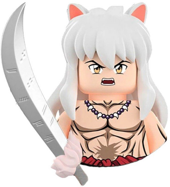 이누야샤 이누야사 캐릭터 요괴 액션 피규어 비공식 굿즈